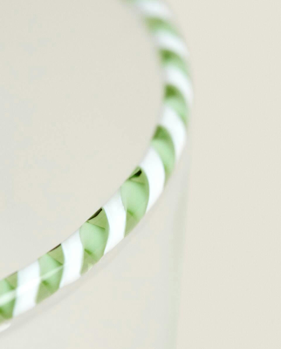 CANDY CANE TUMBLER AND BOWL SET