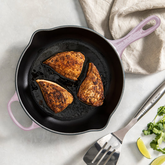 Signature Cast Iron 9-inch Shallot Iron Handle Skillet