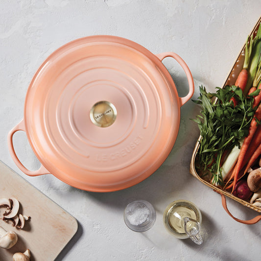 Signature Cast Iron 5-quart Peche Braiser