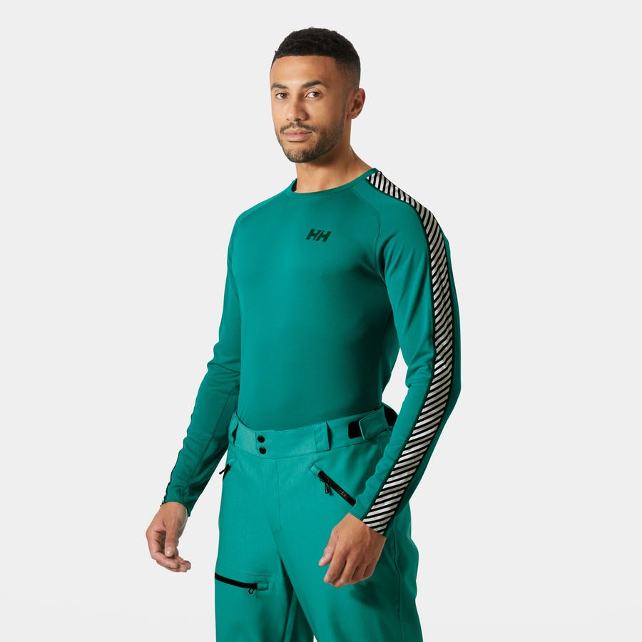 Men's LIFA ACTIVE Stripe Crew Base Layer
