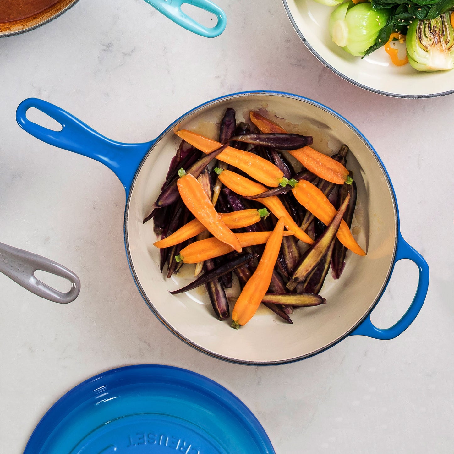 Signature Cast Iron 3.75-quart Marseille Cassadou