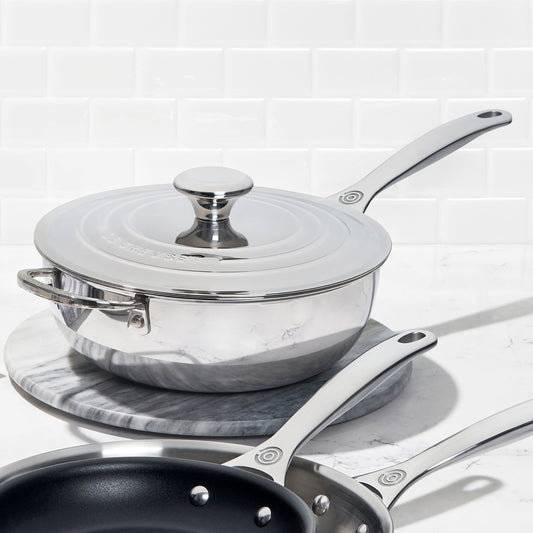 Stainless Steel 3.5-quart Saucier