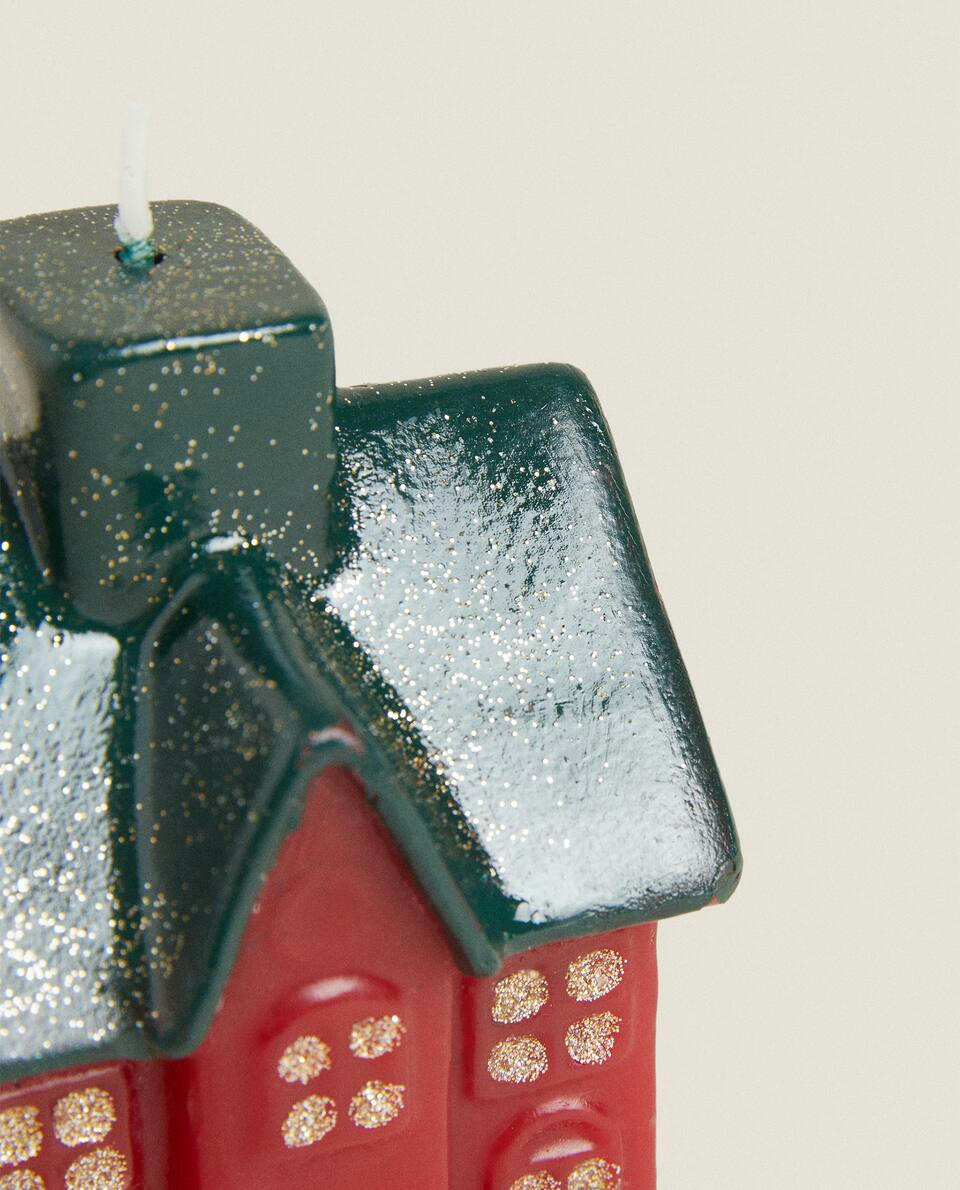 CHRISTMAS HOUSE DECORATIVE CANDLE