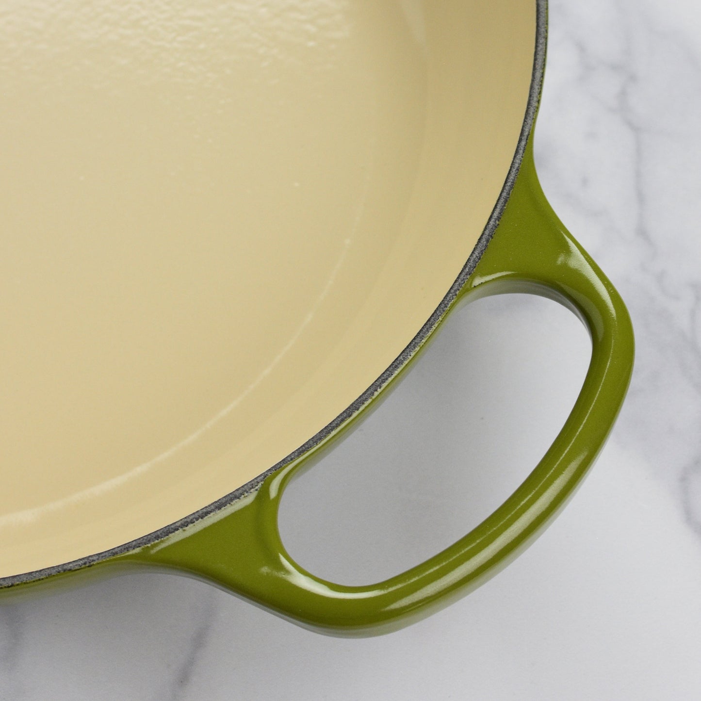 Signature Cast Iron 3.5-quart Olive Braiser