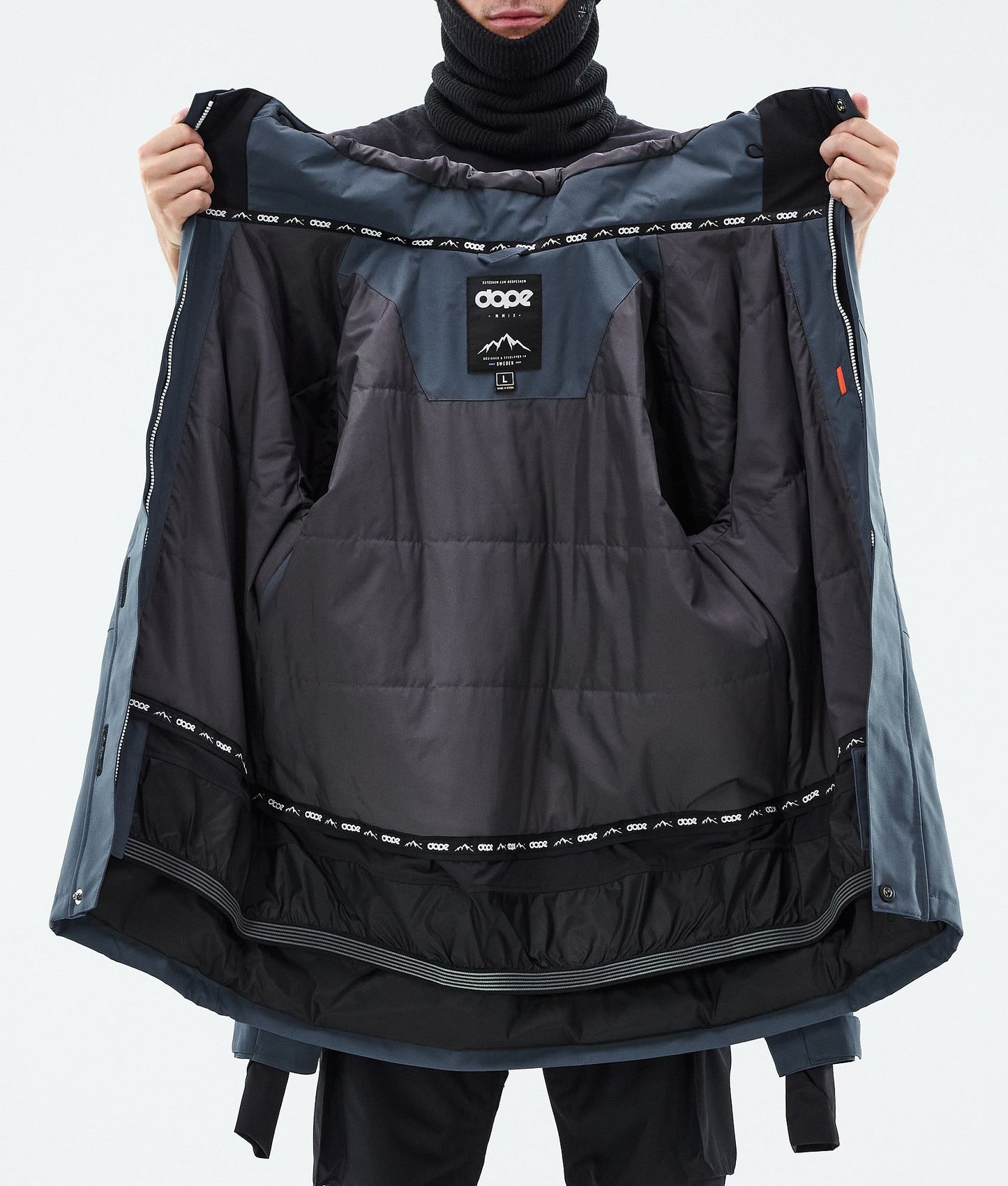 Snowboard Jacket For Men Metal Blue