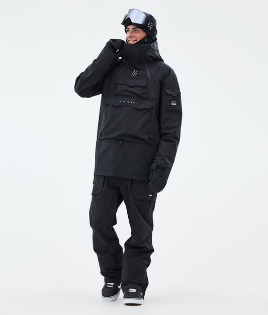 Snowboard Jacket For Men Black