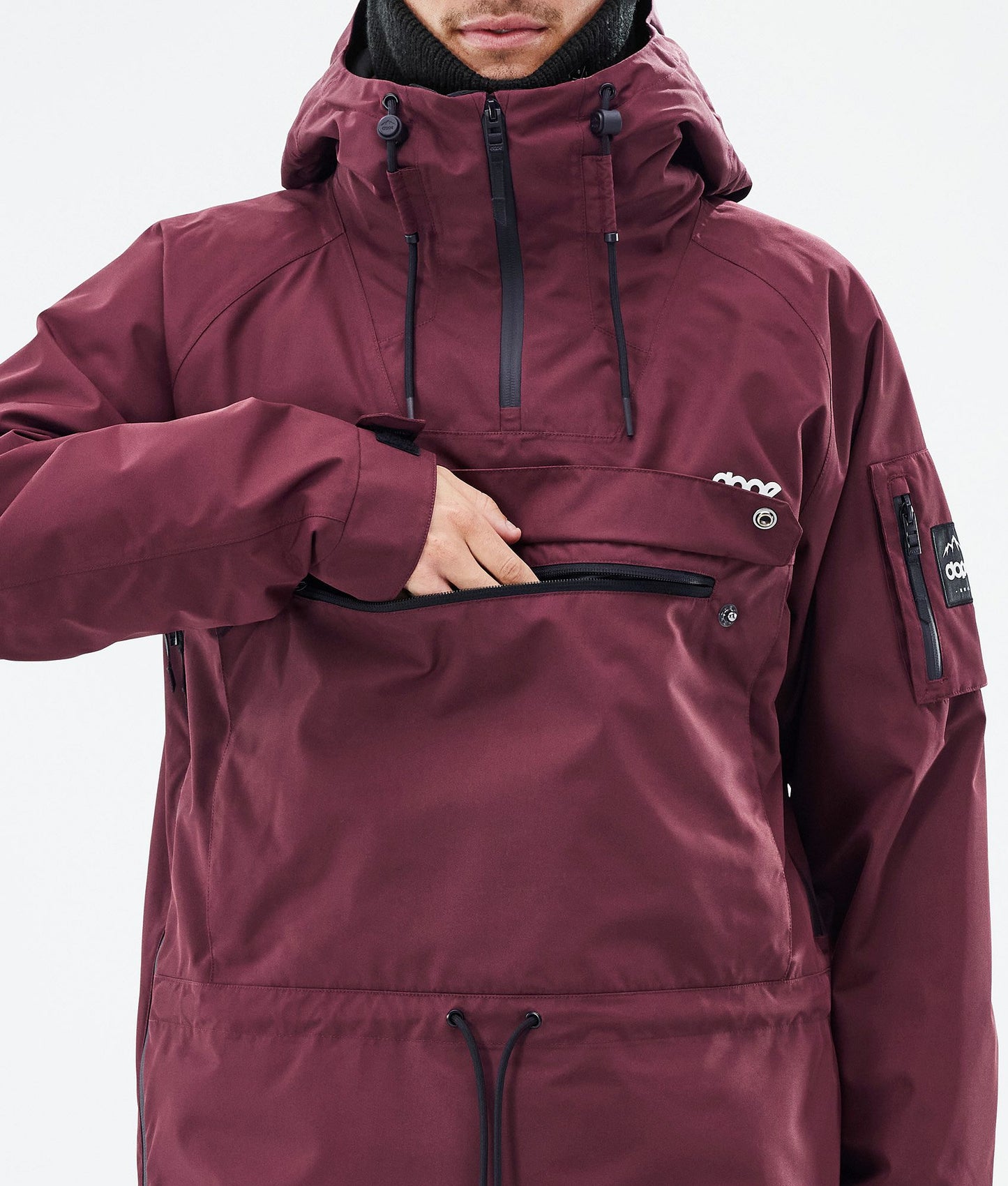 Snowboard Jacket For Men Don Burgundy