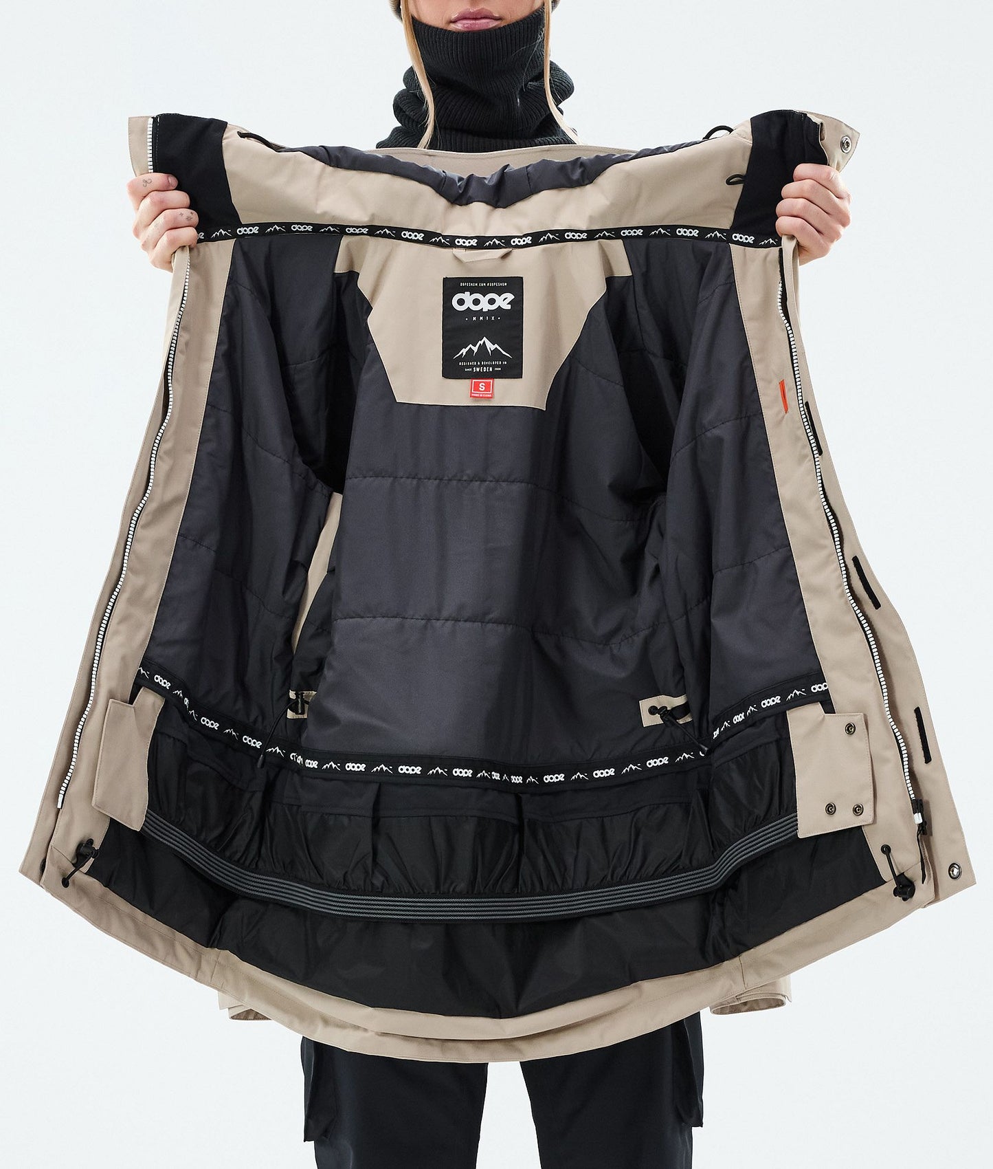 Snowboard Jacket For Women Sand