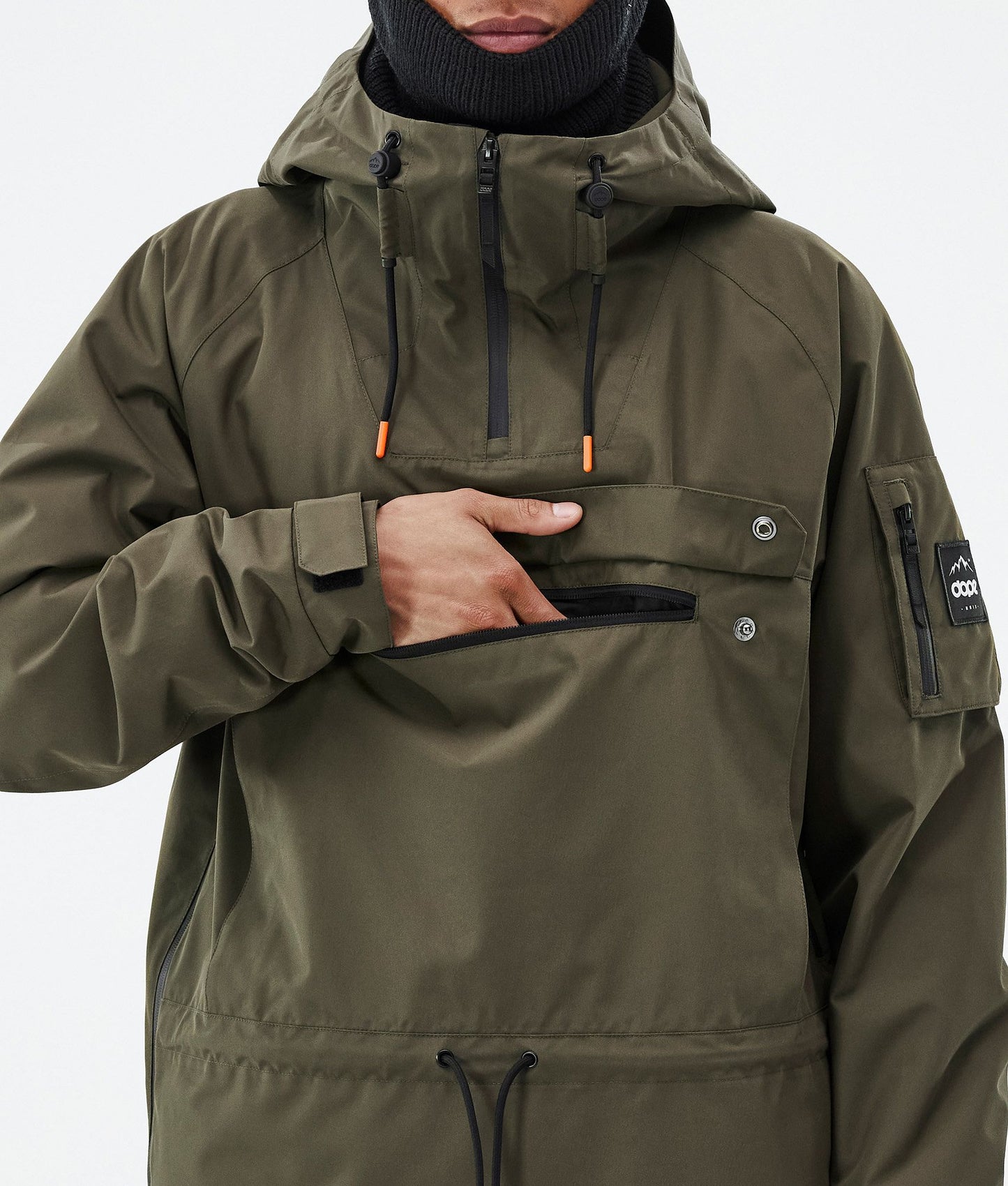 Snowboard Jacket For Men Olive Green