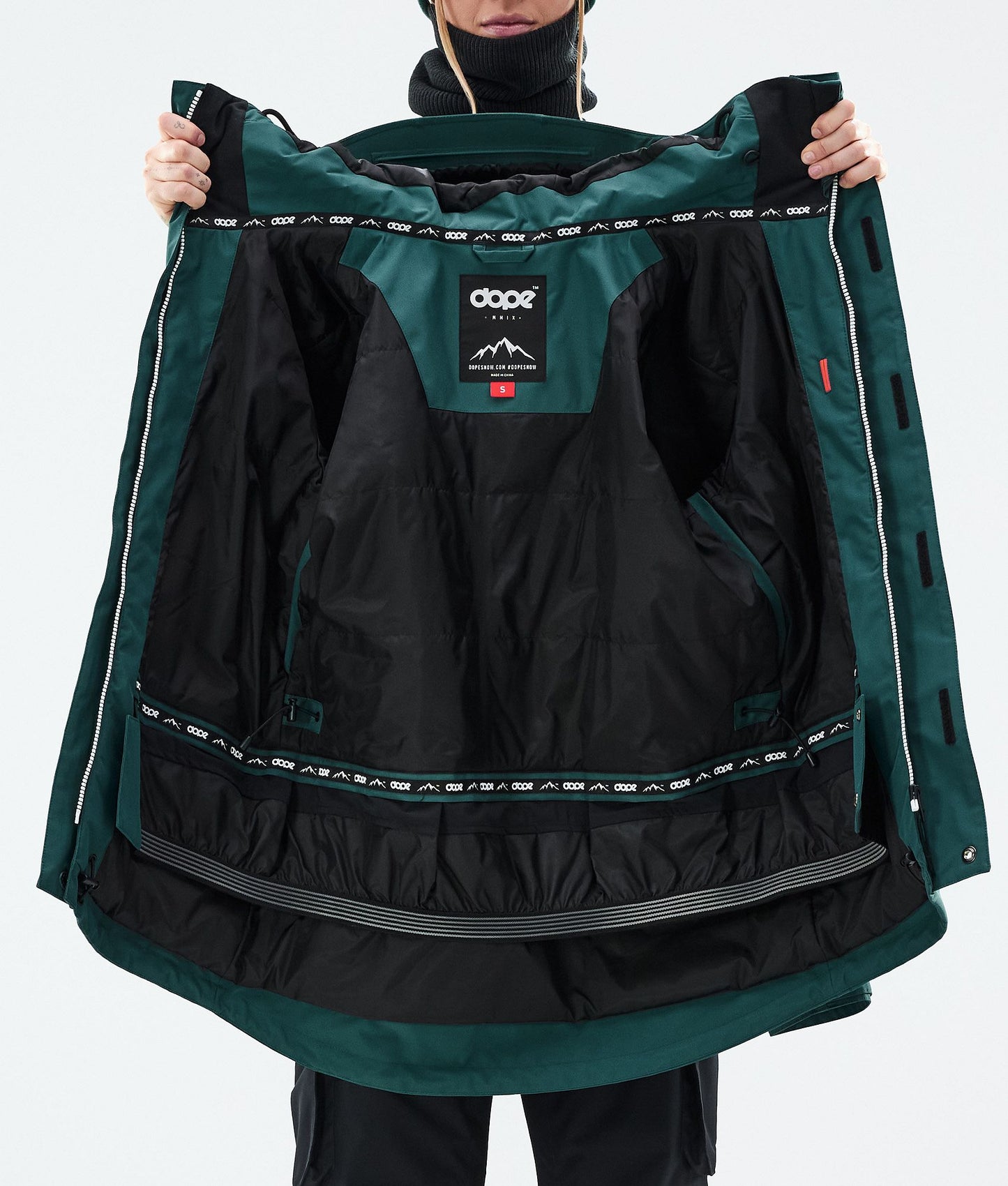 Snowboard Jacket For Women Bottle Green