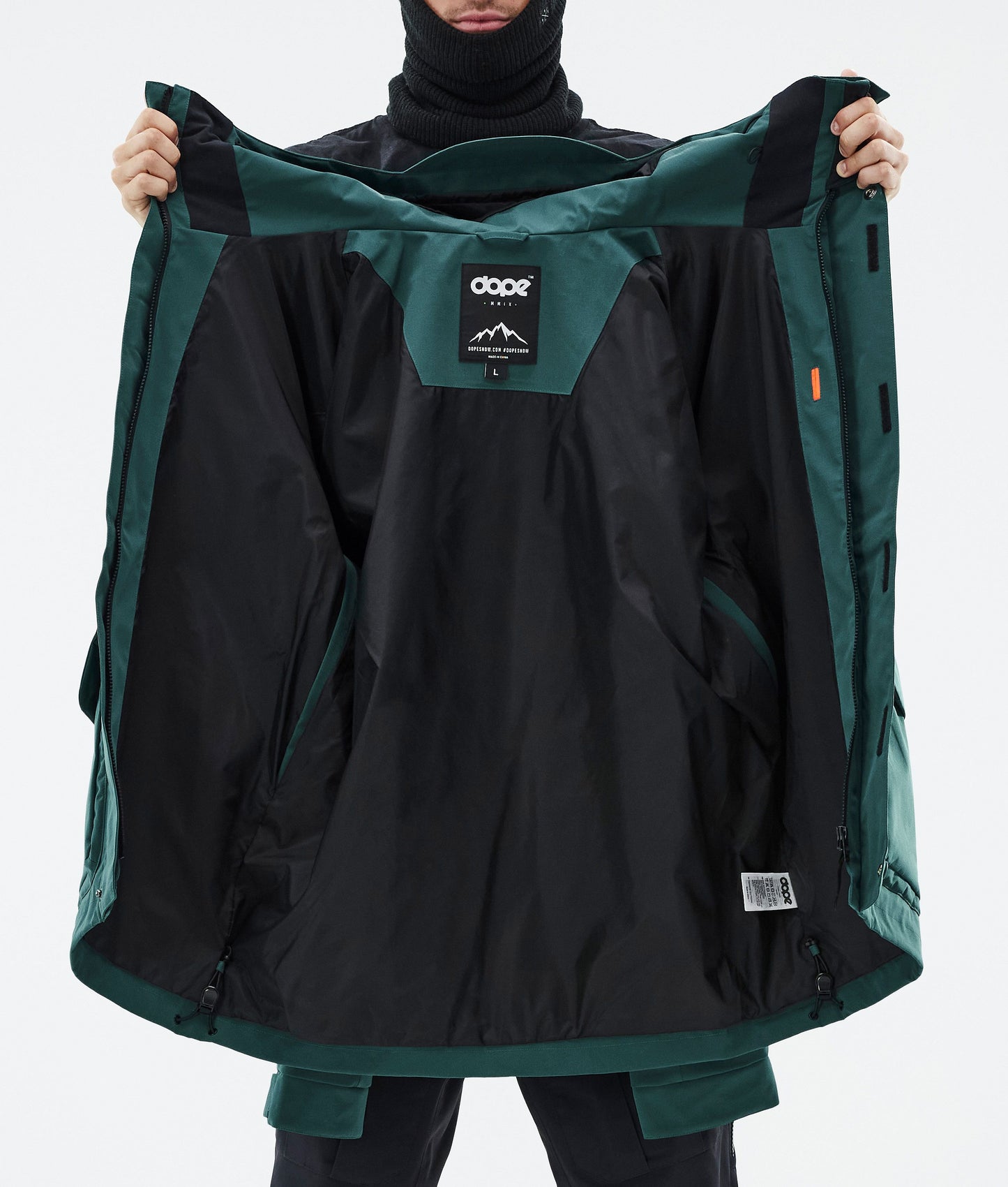 Snowboard Jacket For Men Bottle Green