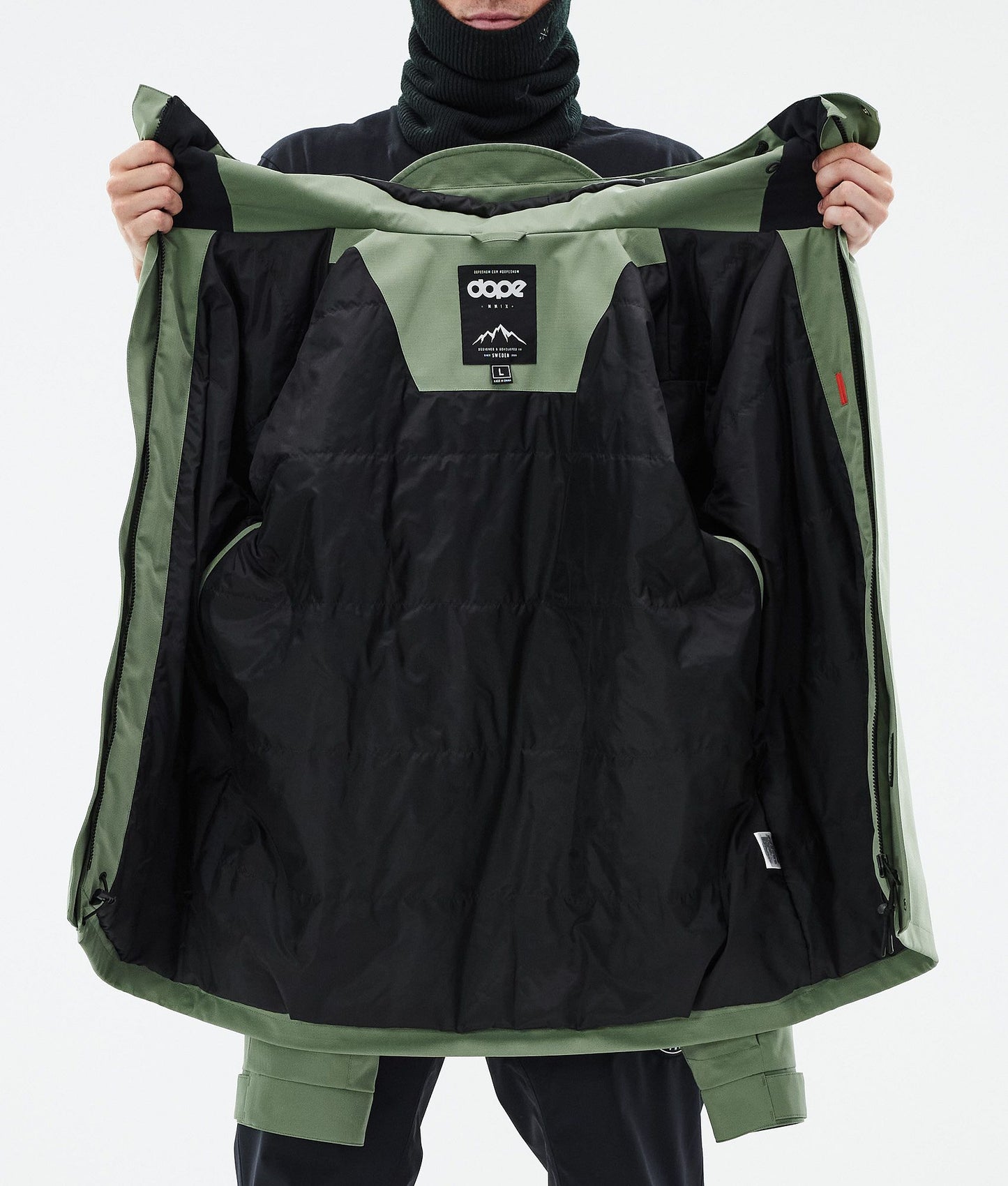 Snowboard Jacket For Men Moss Green