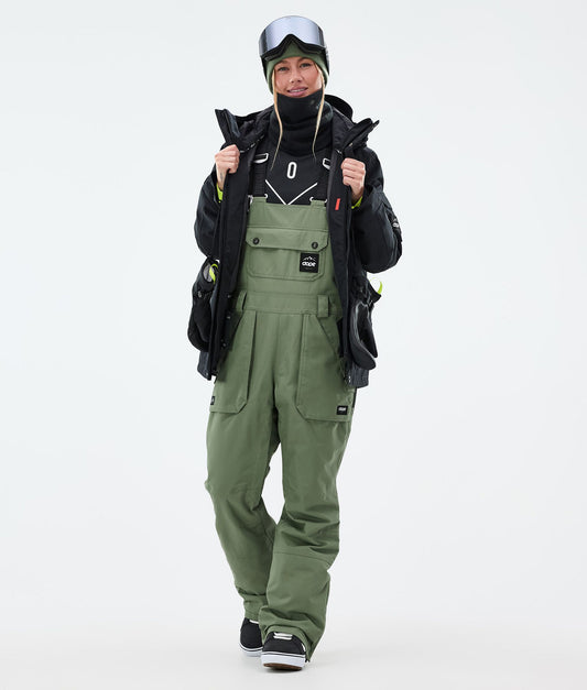 Snowboard Pants For Women Moss Green