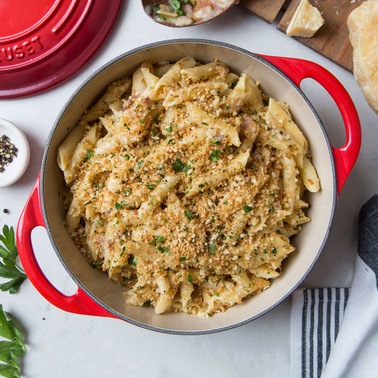 Cast Iron 2.75-quart Cerise Shallow Round Dutch Oven