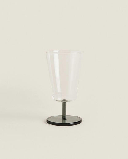 BOROSILICATE GLASS WITH COLOURED STEM