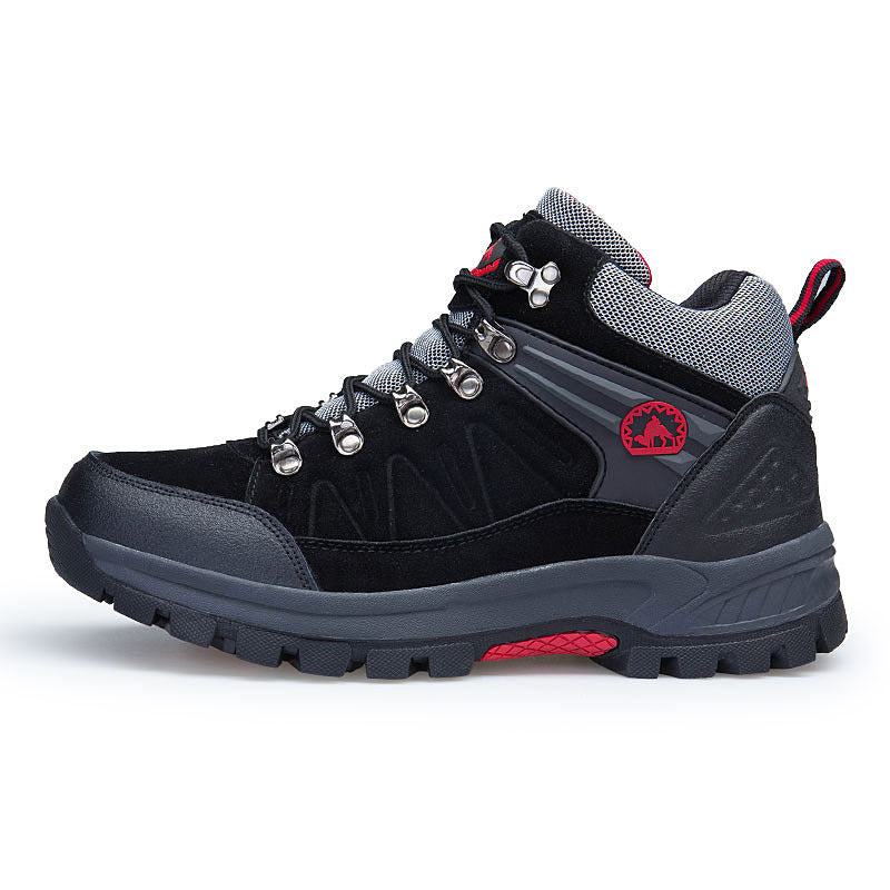 (⏰BLACK FRIDAY SPECIAL - 70 % RABATT)Herren-Bergsteigerstiefel mit orthopädischer Knöchelunterstützung, wasserdichte, rutschfeste, breite Zehenpartie, taktische Stiefel 