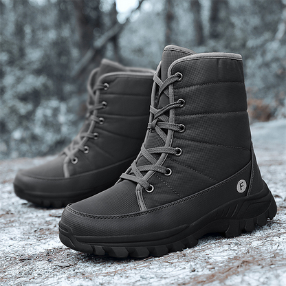 (Zeitlich begrenzte Aktion mit 70 % Rabatt) Neue Herren-Schneestiefel für den Winter 2024 mit Knöchelstütze und breiter Zehenpartie, orthopädische Fußgewölbeunterstützung, warme, durchtrittsichere, wasserdichte und rutschfeste Wanderstiefel 