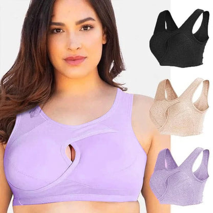 Achetez-en 1, obtenez-en 2 gratuitement maintenant 😍 - Soutien-gorge sans armatures anti-affaissement en coton pur
