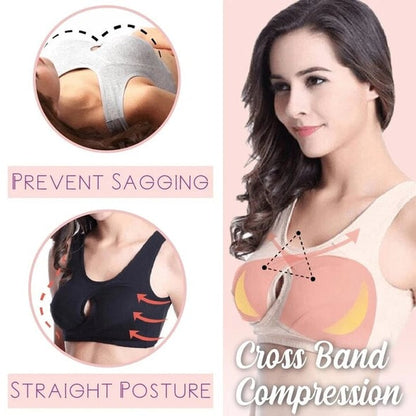 Achetez-en 1, obtenez-en 2 gratuitement maintenant 😍 - Soutien-gorge sans armatures anti-affaissement en coton pur