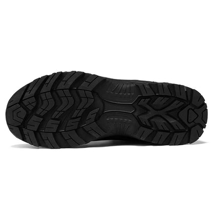 (Zeitlich begrenzter Rabatt 49 % Rabatt) Wasserdichte taktische Stiefel mit Knöchelstütze für Herren, Militärstiefel mit Durchtrittschutz und breiter Zehenbox, Wanderstiefel 