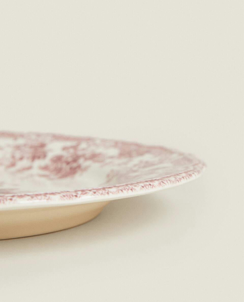 FLORAL EARTHENWARE TABLEWARE