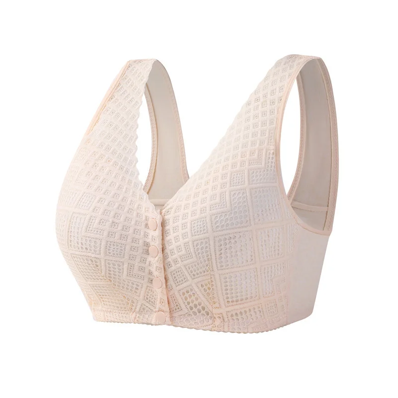 ⏱Offre limitée - Soutien-gorge boutonné en coton pour femme