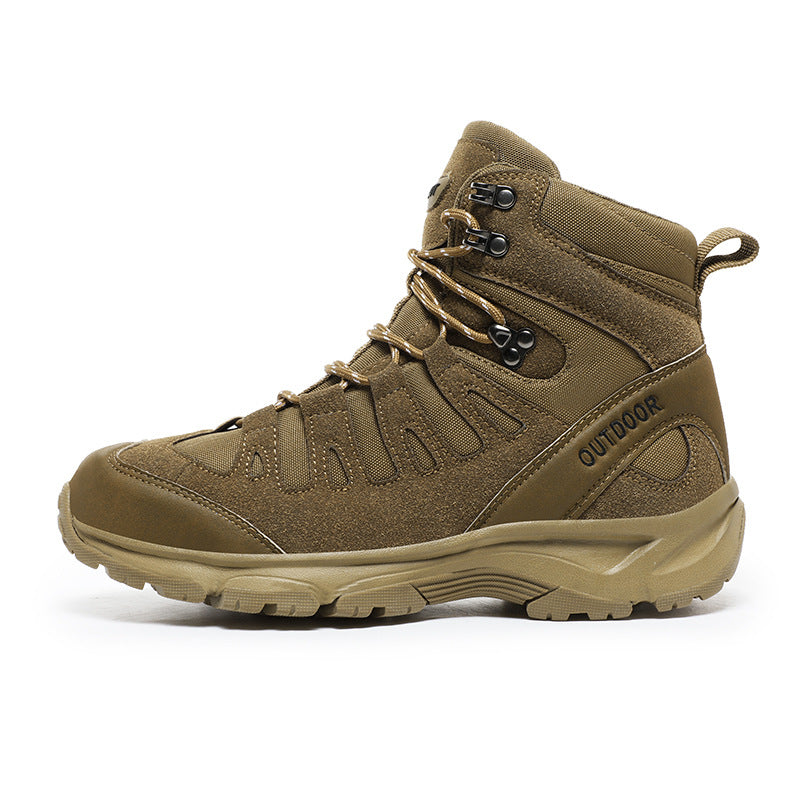 (⏰ Événement de liquidation 49% de réduction) Bottes tactiques orthopédiques à bout large et à tige haute pour hommes, bottes de randonnée confortables, antidérapantes et durables 