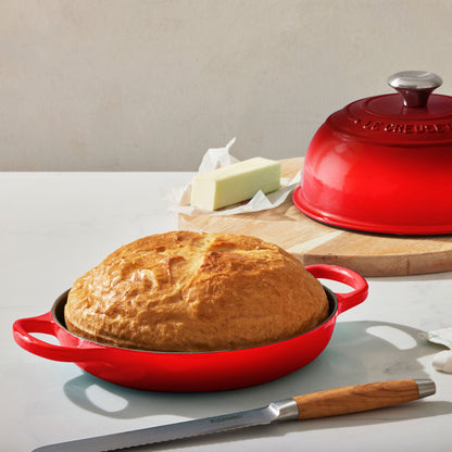 Signature Cast Iron 9.5-inch Cerise Bread Oven