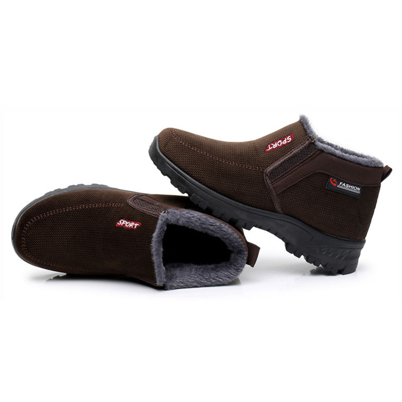 (VENTE DE DÉSTOCKAGE -70 %)) Chaussures d'hiver 2024 pour hommes, nouvelles chaussures imperméables et antidérapantes en coton chaud, correction du soutien de la cheville, chaussures de sport à soutien de la voûte plantaire à orteils larges 