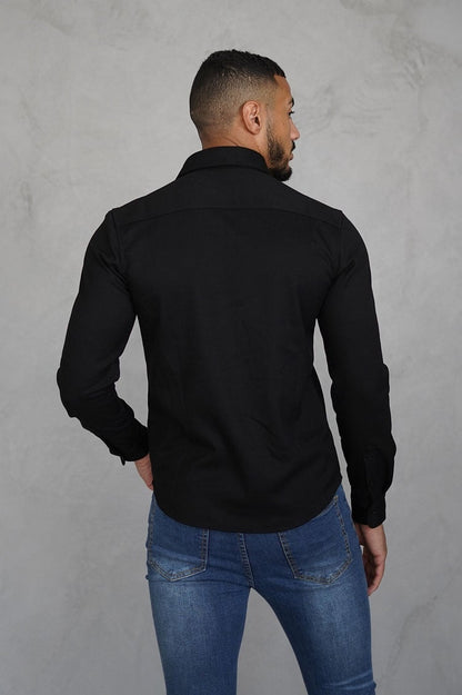 Veste chemise boutonnée pour homme (2 achats, livraison gratuite) 