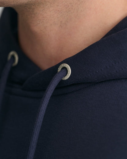 Men's Medium Archive Shield Hoodie - EVENING BLUE
