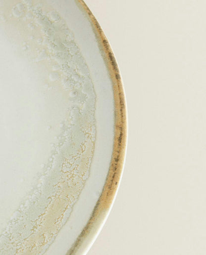 STONEWARE DESSERT PLATE