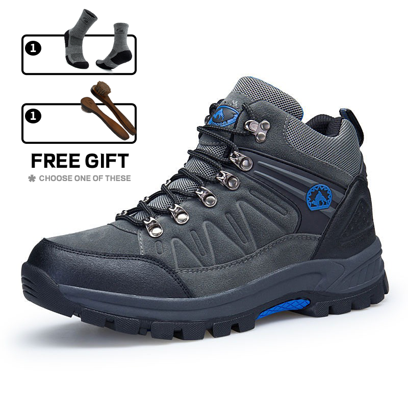 (⏰BLACK FRIDAY SPECIAL - 70 % RABATT)Herren-Bergsteigerstiefel mit orthopädischer Knöchelunterstützung, wasserdichte, rutschfeste, breite Zehenpartie, taktische Stiefel 