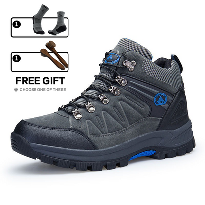 (⏰BLACK FRIDAY SPECIAL - 70 % RABATT)Herren-Bergsteigerstiefel mit orthopädischer Knöchelunterstützung, wasserdichte, rutschfeste, breite Zehenpartie, taktische Stiefel 