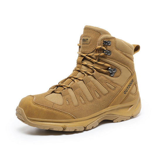 (⏰ Événement de liquidation 49% de réduction) Bottes tactiques orthopédiques à bout large et à tige haute pour hommes, bottes de randonnée confortables, antidérapantes et durables 