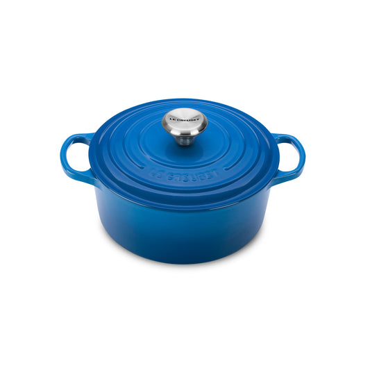 Signature Cast Iron 2-quart Marseille Round Dutch Oven