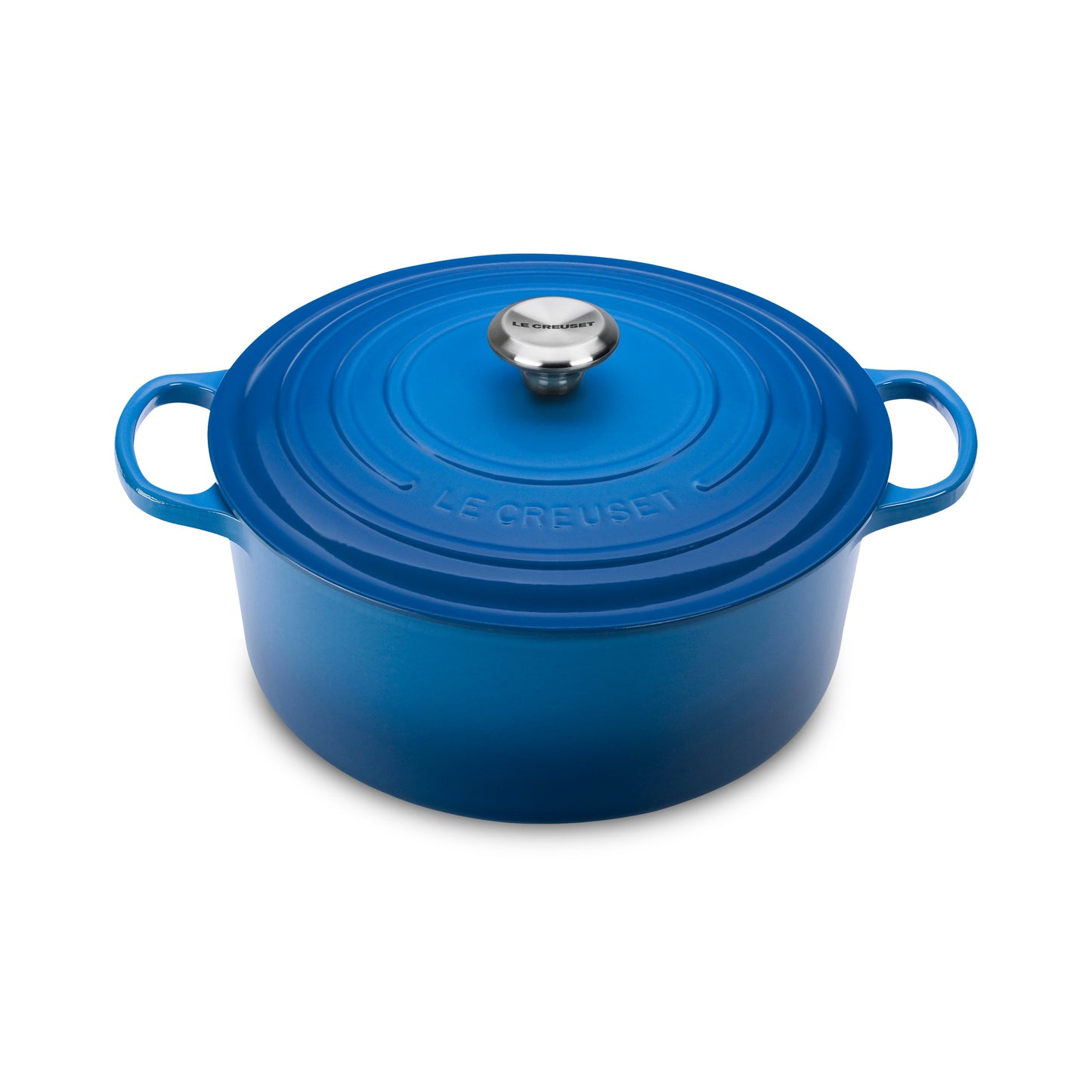 Signature Cast Iron 5.5-quart Marseille Round Dutch Oven