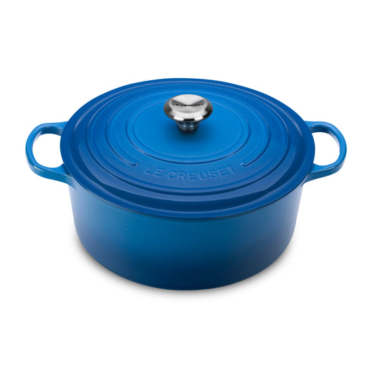 Signature Cast Iron 7.25-quart Marseille Round Dutch Oven