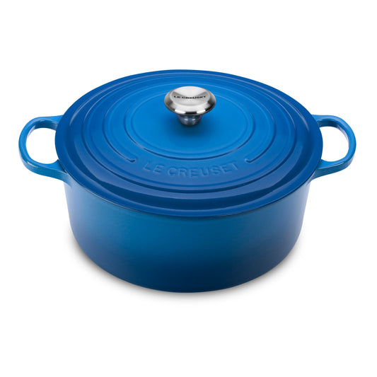 Signature Cast Iron 9-quart Marseille Round Dutch Oven