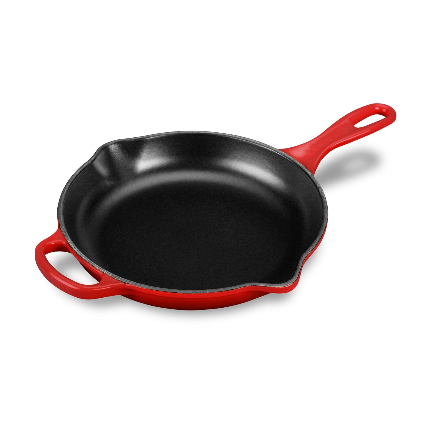 Signature Cast Iron 9-inch Cerise Skillet