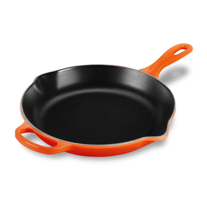 Signature Cast Iron 10.25-inch Flame Skillet