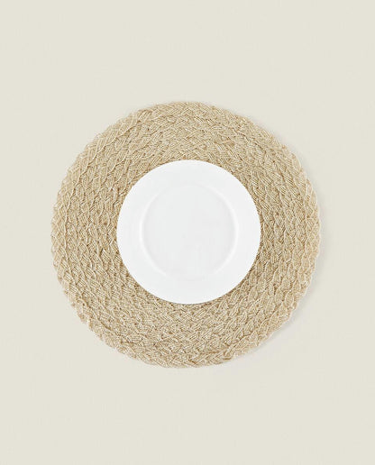 PACK OF BRAIDED CHRISTMAS PLACEMATS (PACK OF 2)