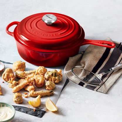 Signature Cast Iron 3.75-quart Cerise Cassadou