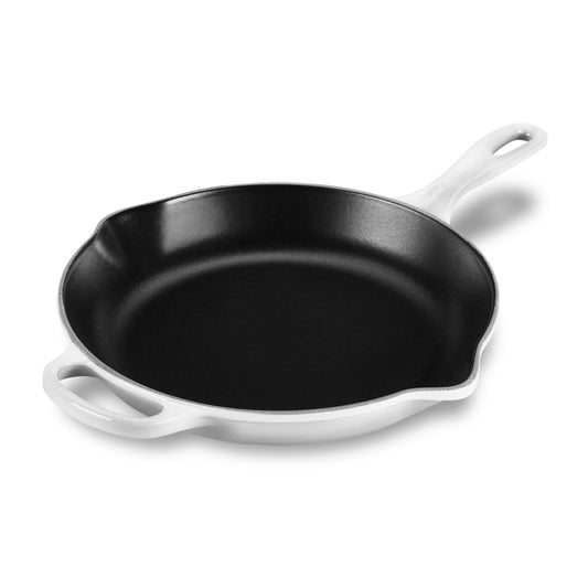 Signature Cast Iron 10.25-inch White Skillet