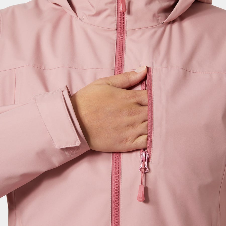 Women's Crew Hooded Midlayer Sailing Jacket 2.0