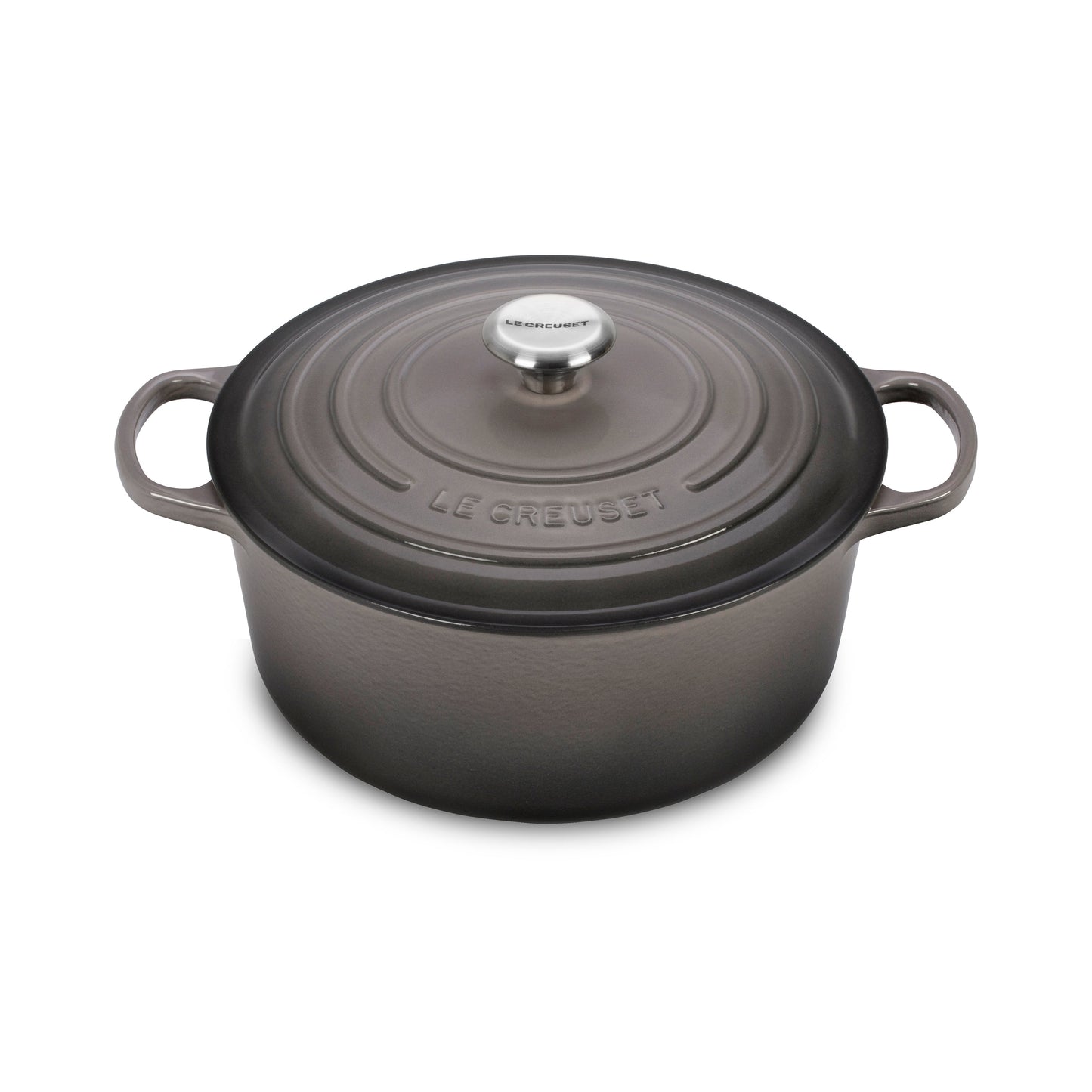 Signature Cast Iron 5.5-quart Oyster Round Dutch Oven
