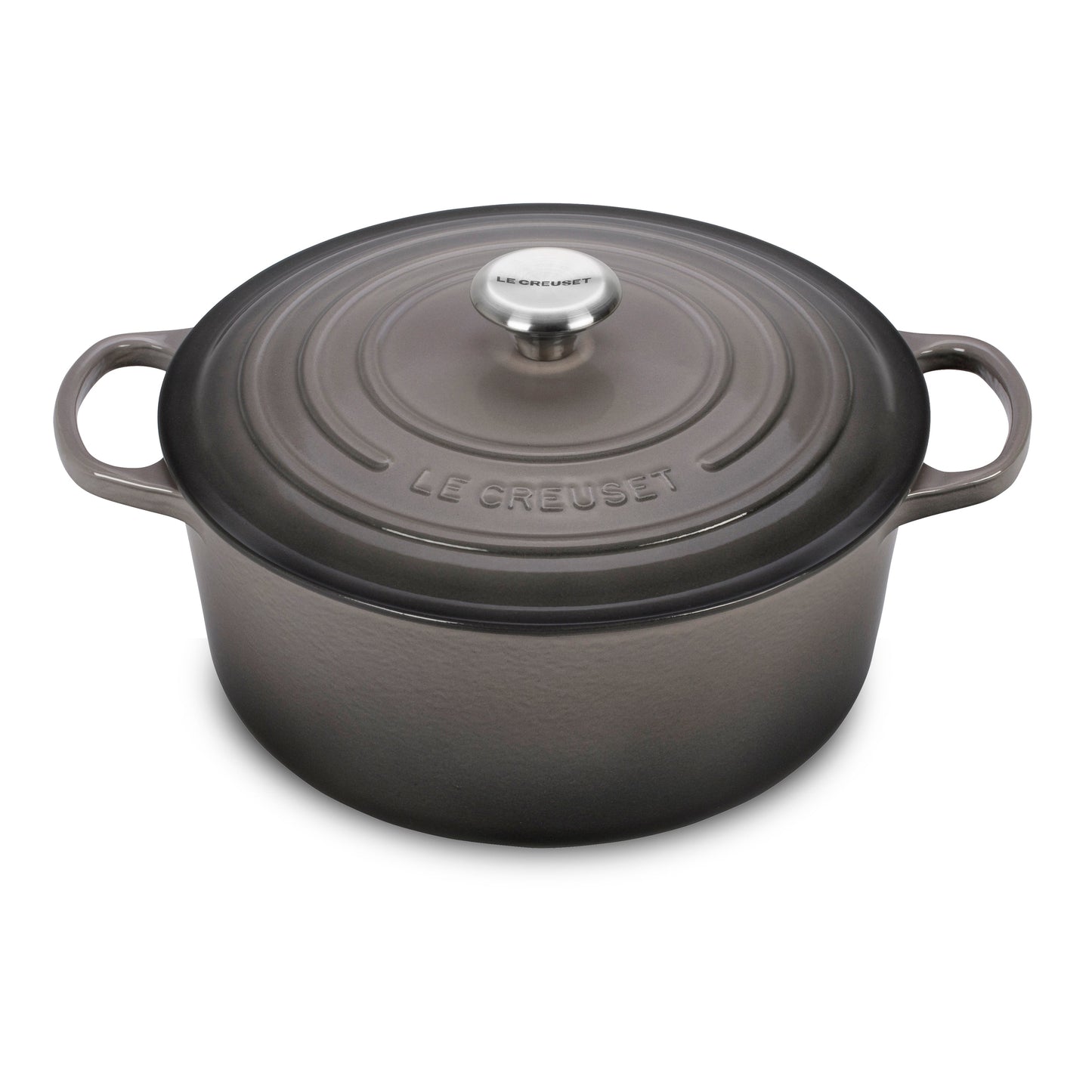 Signature Cast Iron 9-quart Oyster Round Dutch Oven