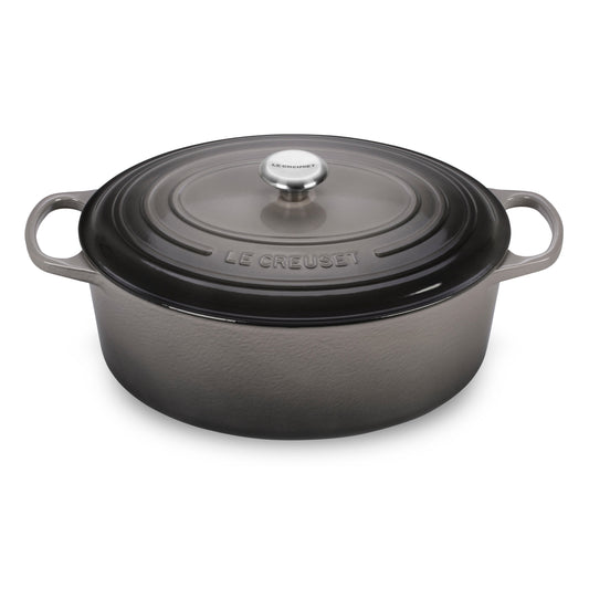 Signature Cast Iron 9.5-quart Oyster Oval Dutch Oven