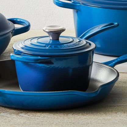 Signature Cast Iron 1.75-quart Marseille Saucepan