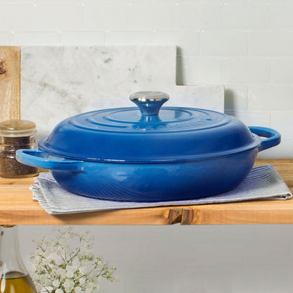 Signature Cast Iron 3.5-quart Marseille Braiser